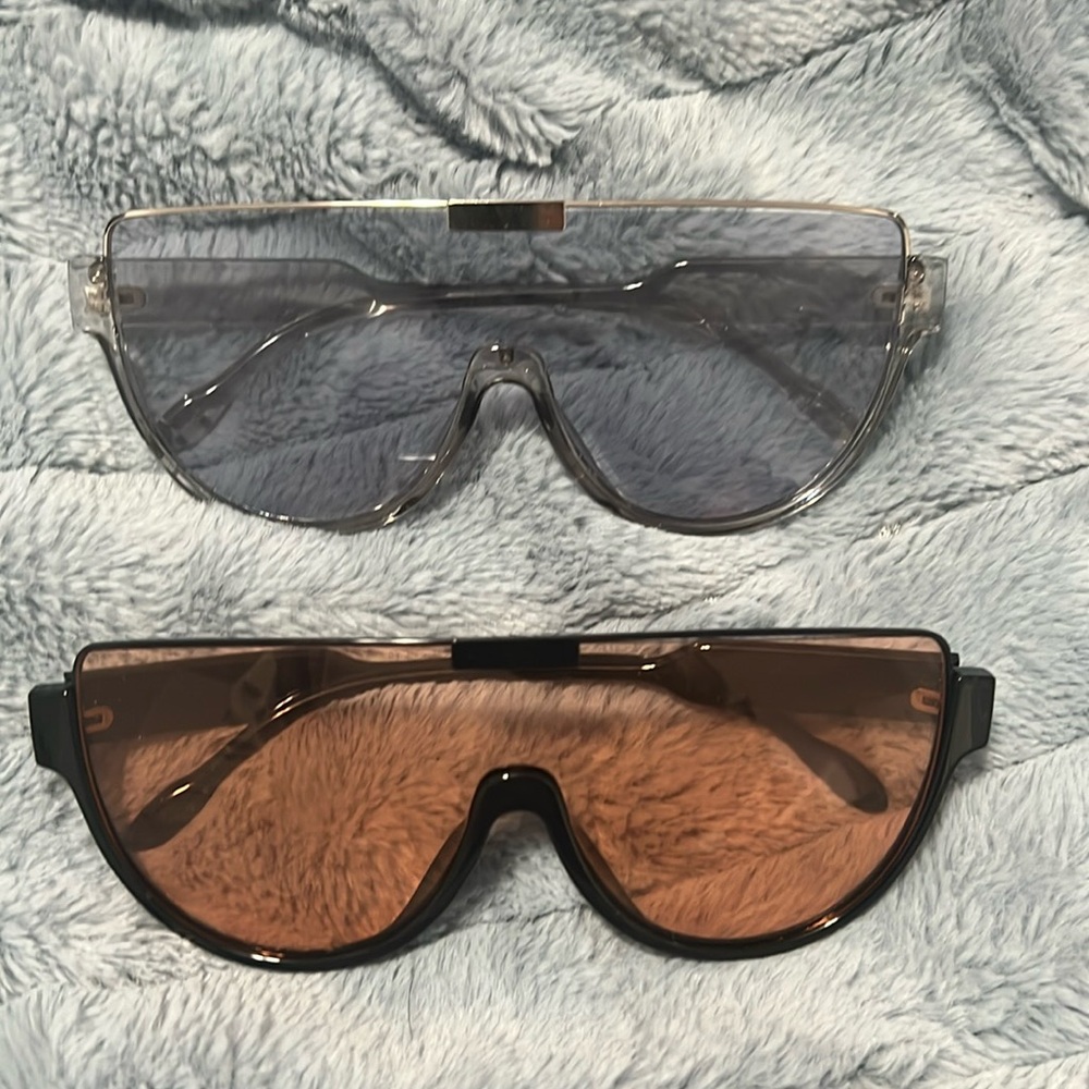 2 Aviator Sunglasses from Shein